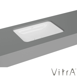 Vitra - Vitra Metropole Dikdörtgen Tezgah Altı Lavabo, 60 cm, VitraClean - 7535B403-1083
