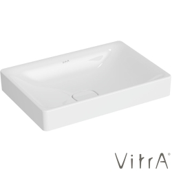 Vitra - Vitra Metropole Dikdörtgen Çanak Lavabo, 60 cm, VitraClean - 7535B403-1398