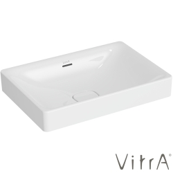 Vitra - Vitra Metropole Dikdörtgen Çanak Lavabo, 60 cm, VitraClean