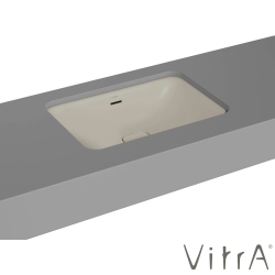 Vitra - Vitra Metropole Dikdörtgen Çanak Lavabo, 60 cm, Mat Kum Beji