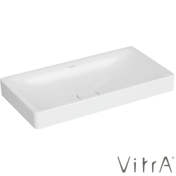 Vitra - Vitra Metropole Dikdörtgen Çanak Lavabo, 80 cm, VitraClean - 7536B403-1398