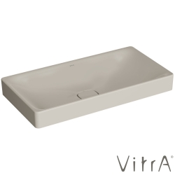 Vitra - Vitra Metropole Dikdörtgen Çanak Lavabo, 80 cm, Mat Kum Beji - 7536B422-1398
