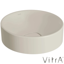 Vitra - Vitra Metropole Yuvarlak Çanak Lavabo, 38 cm (Kompakt) Mat Kum Beji