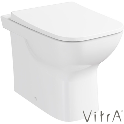 Vitra - VitrA S20 Square SmoothFlush Kanalsız Duvara Tam Dayalı Yerden Tek Klozet
