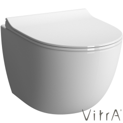 Vitra - VitrA Sento Rim-ex Kanalsız Asma Klozet (Yavaş Kapanan Klozet Kapağı Dahil)