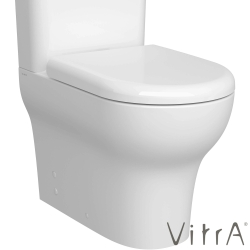 Vitra - VitrA Zentrum SmoothFlush Duvara Tam Dayalı Klozet