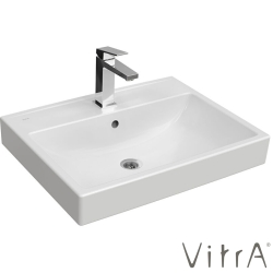 Vitra - Vitra Integra Square Dikdörtgen Lavabo, 60x47 cm - 7895B003-0001