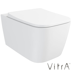 Vitra - Vitra Metropole Square QuantumFlush Kanalsız Asma Klozet, 56 cm, Mat Beyaz