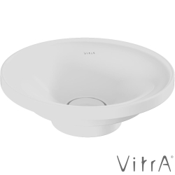 Vitra - Vitra Gala Yuvarlak Çanak Lavabo, 45 cm, Mat Beyaz - 7918B401-2279
