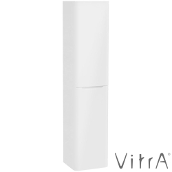 Vitra - Vitra Integra Round Çift Kapaklı Boy Dolabı, Parlak Beyaz (Sağ) - 80000