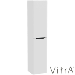 Vitra - Vitra Integra Round Çift Kapaklı Boy Dolabı, Mat Açık Gri (Sağ) - 80006