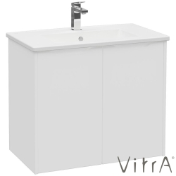 Vitra - Vitra Integra Square Kapaklı Lavabo Dolabı, Ayaksız, 80 cm, Mat Beyaz - 80085