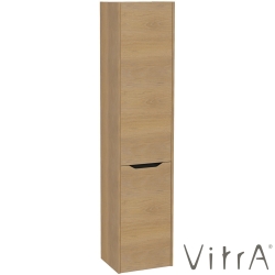 Vitra - Vitra Integra Square Çift Kapaklı Çamaşır Sepetli Boy Dolabı, Altın Meşe (Sağ) - 80312