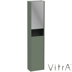 Vitra - Vitra Integra Square Çift Kapaklı Aynalı Boy Dolabı, Mat Yeşil (Sağ) - 80341