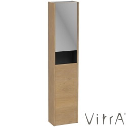 Vitra - Vitra Integra Square Çift Kapaklı Aynalı Boy Dolabı, Altın Meşe (Sol) - 80348