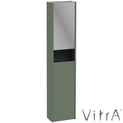 Vitra - Vitra Integra Square Çift Kapaklı Aynalı Boy Dolabı, Mat Yeşil (Sol) - 80350