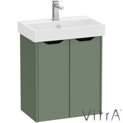 Vitra - VitrA Integra Square Kapaklı Lavabo Dolabı, 60 cm, Mat Yeşil