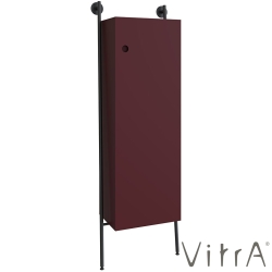 Vitra - Vitra Plural Boy Dolabı, Mat Bordo (Sağ) - 80487