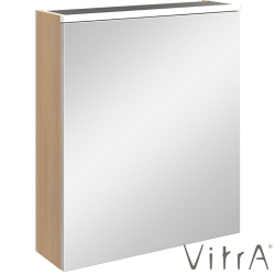 Vitra - Vitra Core Dolaplı Üstten Aydınlatmalı Ayna (Sağ), 60 cm, Altın Meşe - 80509
