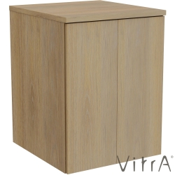 Vitra - VitrA Kapaklı Çamaşır Makinesi Dolabı, 69 cm, Altın Meşe
