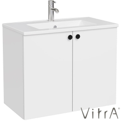 Vitra - Vitra Shift T20 Kapaklı Lavabo Dolabı, 80 cm, Parlak Beyaz (Klasik Lavabo Dahil) - 81008