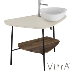 Vitra - Vitra Plural Seramik Lavabo Ünitesi, 100 cm, (Sağ)