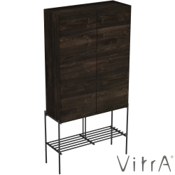 Vitra - VitrA Equal Boy Dolabı, 70 cm, Karaağaç, Metal Ayaklı - 81097