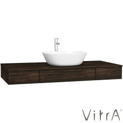 Vitra - VitrA Origin Çekmeceli Tezgah, 120 cm, Karaağaç