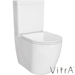 Vitra - Vitra S55 SmoothFlush Kanalsız Duvara Tam Dayalı Klozet Rezervuar Seti - 9888B003-7201