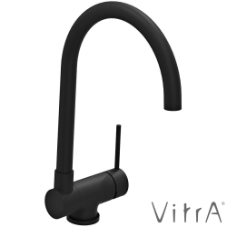 Vitra - Vitra Masterline Pencere Önü Eviye Bataryası, Mat Siyah - A4351836