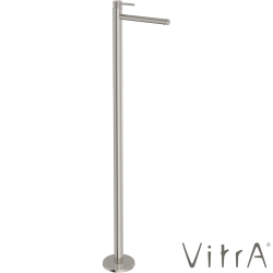 Vitra - VitrA Origin Aura Yerden Lavabo Bataryası, Fırçalı Nikel