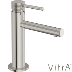 Vitra - VitrA Origin Aura Lavabo Bataryası, Fırçalı Nikel