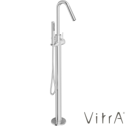 Vitra - VitrA Origin Aura Yerden Küvet Bataryası, El Duşlu