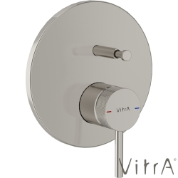Vitra - VitrA Origin Aura Ankastre Banyo Bataryası (M-Box) Fırçalı Nikel