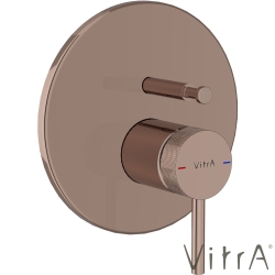 Vitra - VitrA Origin Aura Ankastre Banyo Bataryası (V-Box Sıva Üstü Grubu) Soft Bakır