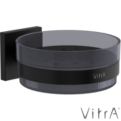 Vitra - Vitra Root Katı Sabunluk (Duvardan) Mat Siyah