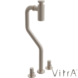 Vitra - VitrA Origin Monoblok Lavabo Sifonu, Fırçalı Nikel