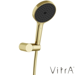 Vitra - VitrA Prime Round 3F El Duşu Takımı, Soft Altın