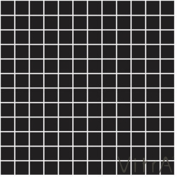 Vitra - Vitra 2.5x2.5 Miniworx RAL 0001500 Siyah Mozaik Parlak