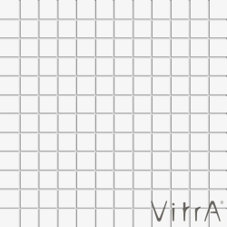 Vitra - Vitra 2.5x2.5 Miniworx RAL 9016 Beyaz Mozaik Mat