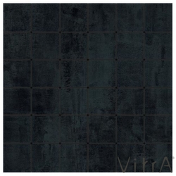 Vitra - Vitra 5x5 Metro Antrasit Kesme Mozaik R10B Rektifiye (0,63 m2 fiyatı)