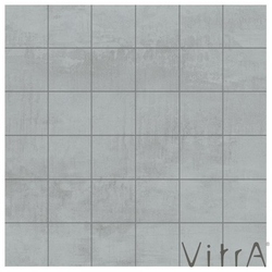 Vitra - Vitra 5x5 Metro Açık Gri Kesme Mozaik R10B Rektifiye (0,63 m2 fiyatı)