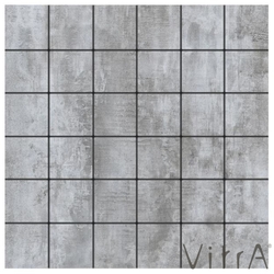Vitra - Vitra 5x5 Metro Gri Lappato R9 Rektifiye (0,63 m2 fiyatı)