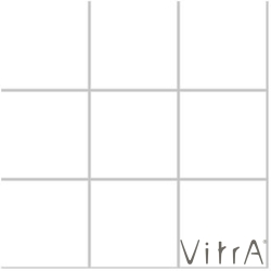 Vitra - Vitra 10x10 Miniworx RAL 9016 Beyaz Mozaik Parlak