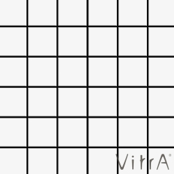 Vitra - Vitra 5x5 Miniworx RAL 9016 Beyaz Mozaik Parlak