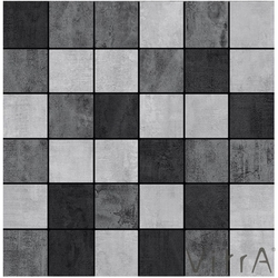 Vitra - Vitra 5x5 Metro Mix 2 Kesme Mozaik R10B Rek (NF) Rektifiye (0,63 m2 fiyatı)
