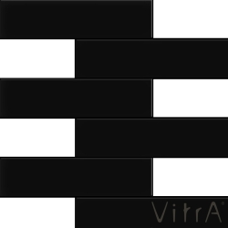 Vitra - Vitra 5x20 Miniworx RAL 0001500 Siyah Brick Parlak (0,96 m2 fiyatı)