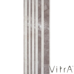 Vitra - Vitra 25x70 Celebration Vizon Çizgili Dekor 2 Parlak Rek Rektifiye - K920873R0001VTE0