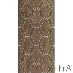 Vitra - Vitra 30x60 Ethereal Soft Kahve Geometrik Dekor Parlak - K92794300001VTE0