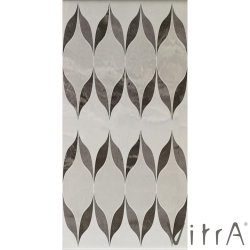 Vitra - Vitra 30x60 Ethereal Gri Geometrik Mix Dekor Parlak - K92797600001VTE0